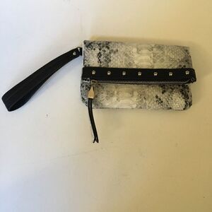 Jennifer Lopez wristlet hand bag sneak skin NWOT